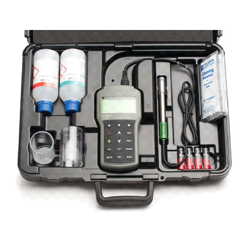 Analytické prístroje - elektroanalýza, pH meter, Hanna Instruments
